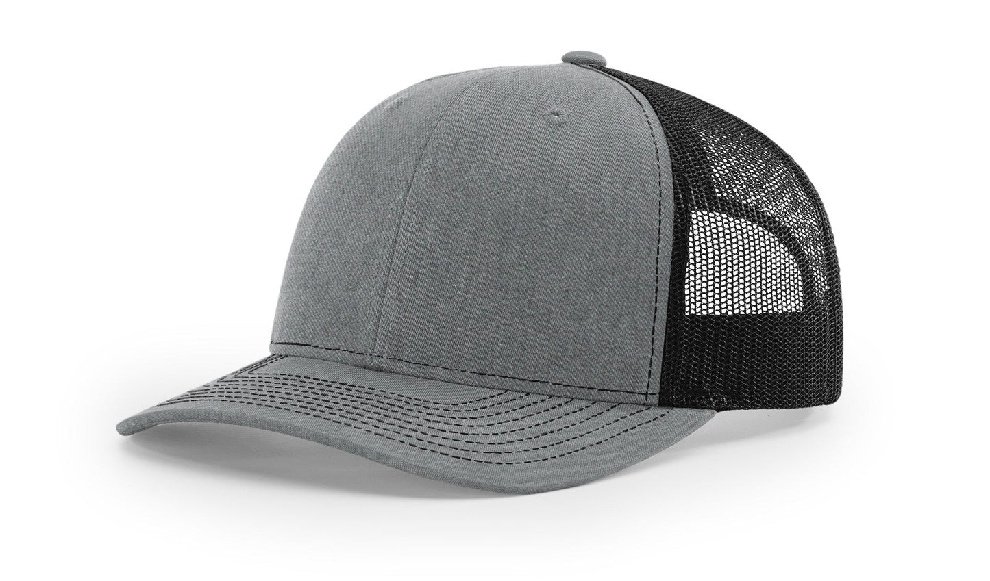 Over Par Under the Influence Golf Hat w Leatherette Patch 112 Trucker Hat Funny Hat Adult Hat