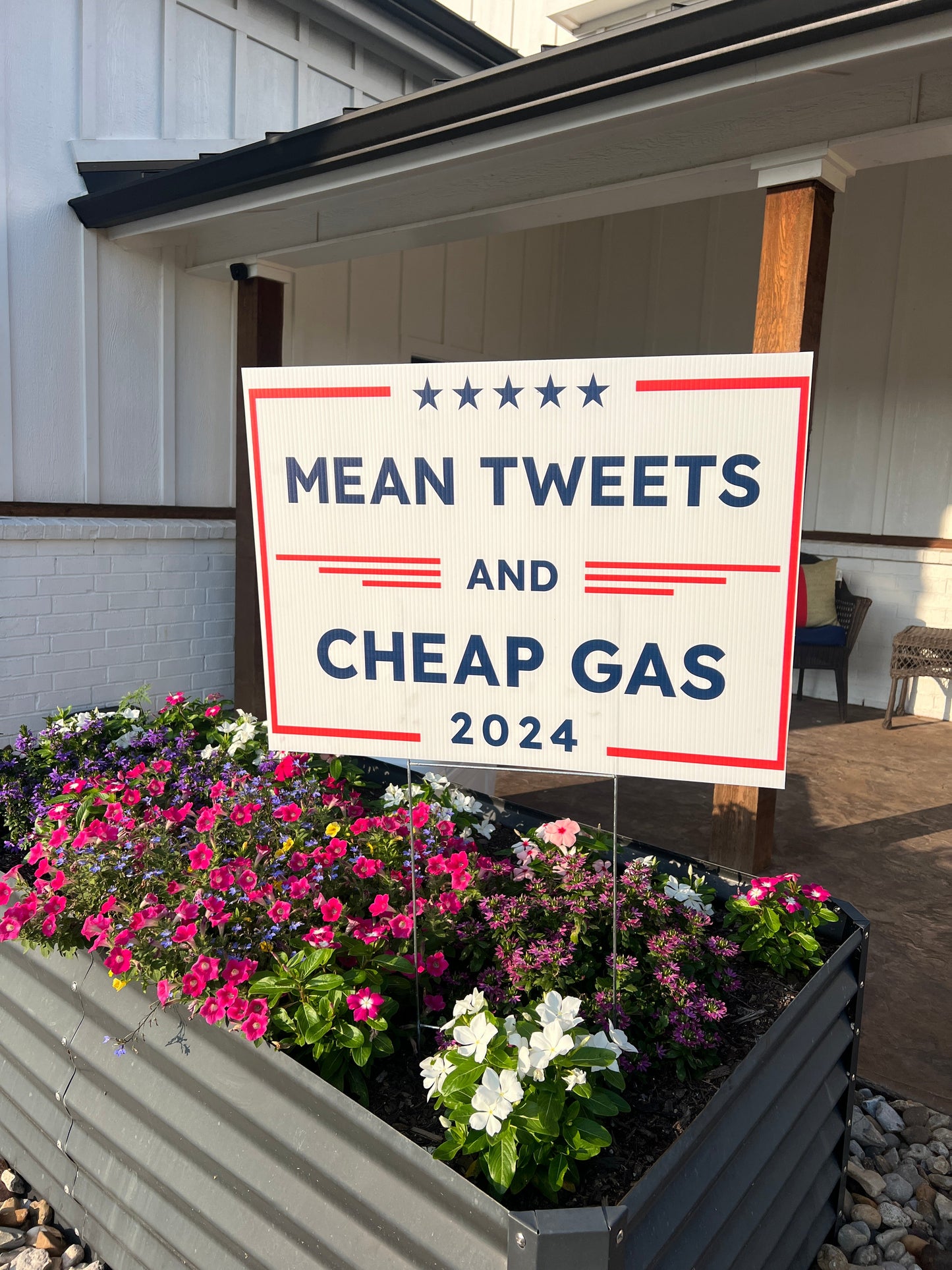 Trump 2024 Yard Sign Yard Sign with Yard Stake Political Sign UV Printed Premium Quality Funny Signs, Yard Art