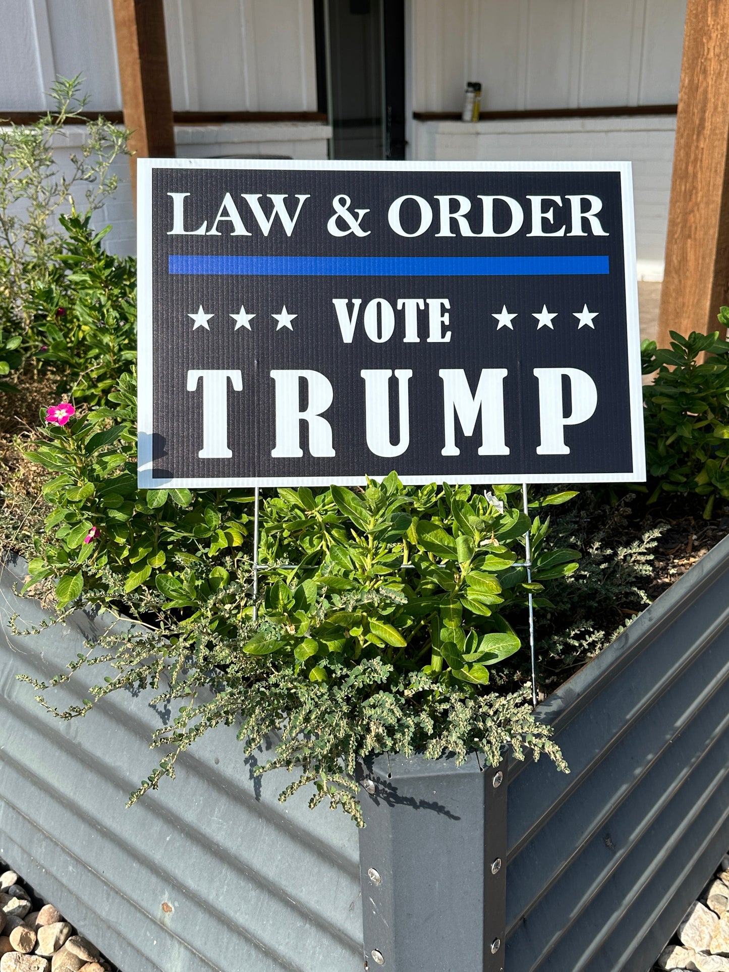 Trump 2024 Yard Sign Yard Sign with Yard Stake Political Sign UV Printed Premium Quality Funny Signs, Yard Art