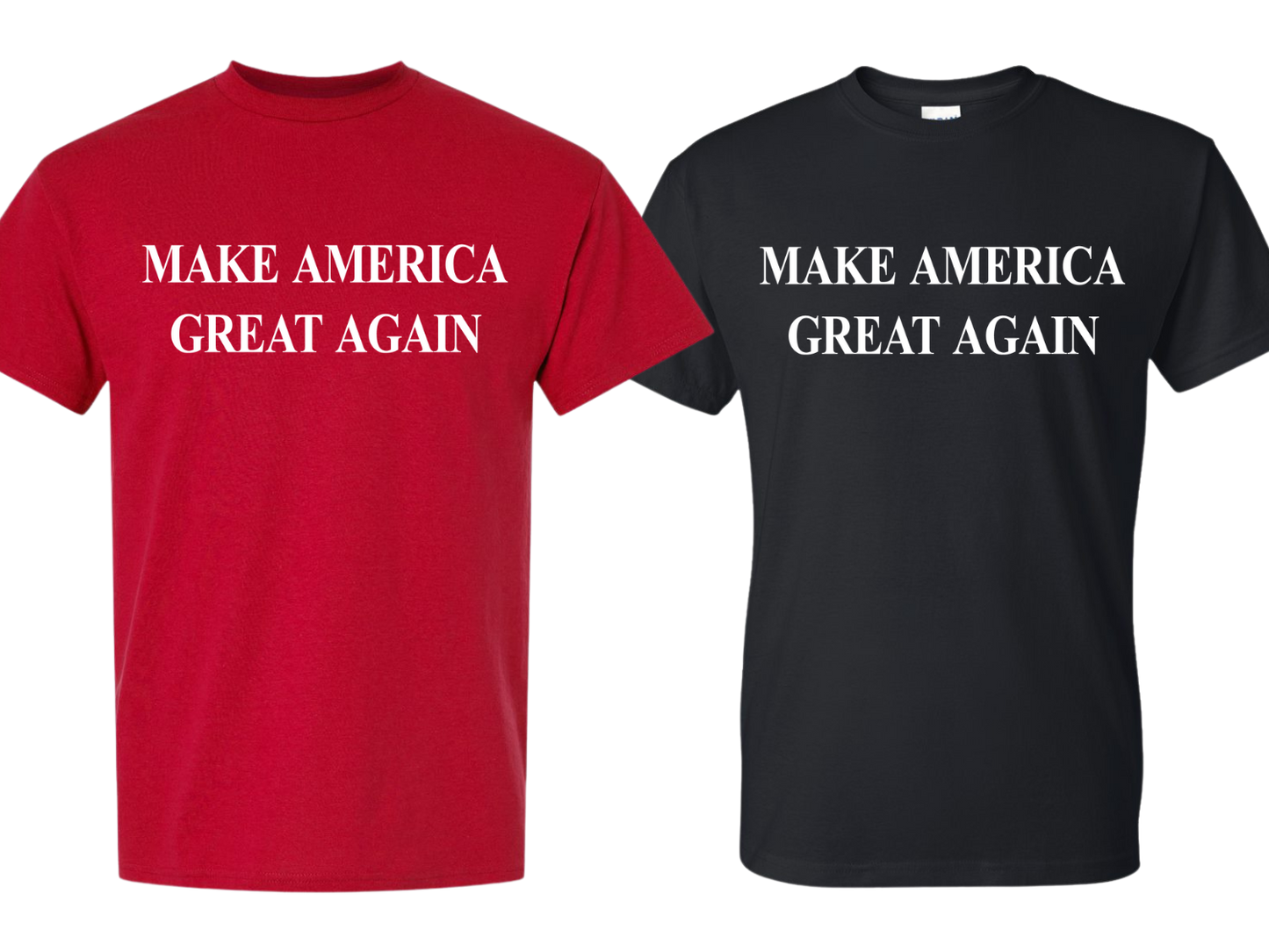 Make America Great Again T-Shirt - DryBlend Moisture Wicking TShirt Funny Shirt Adult Tee Genx