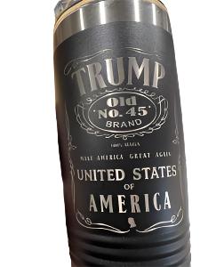 Custom 20 oz Tumbler - #45 Make America Great Again Stainless Tumbler