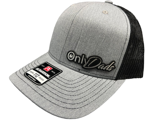 OnlyDads Leatherette Patch on Richardson 112 Trucker Hat