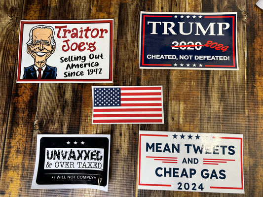 MAGA Sticker Pack Best Selling Stickers Premium Vinyl Stickers Bumper Sticker Window Decals Custom Decals