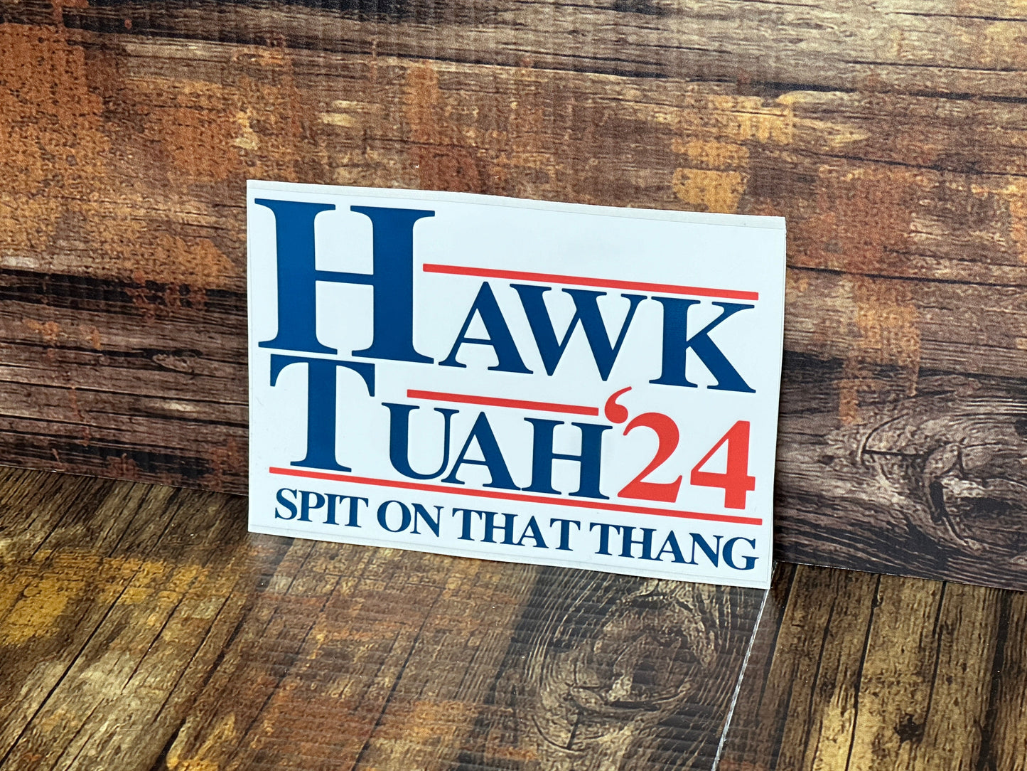 Hawk Tuah Spit on That Thang Sticker Funny Decal, Adult Humor Premium Quality Decal Best Selling Stickers