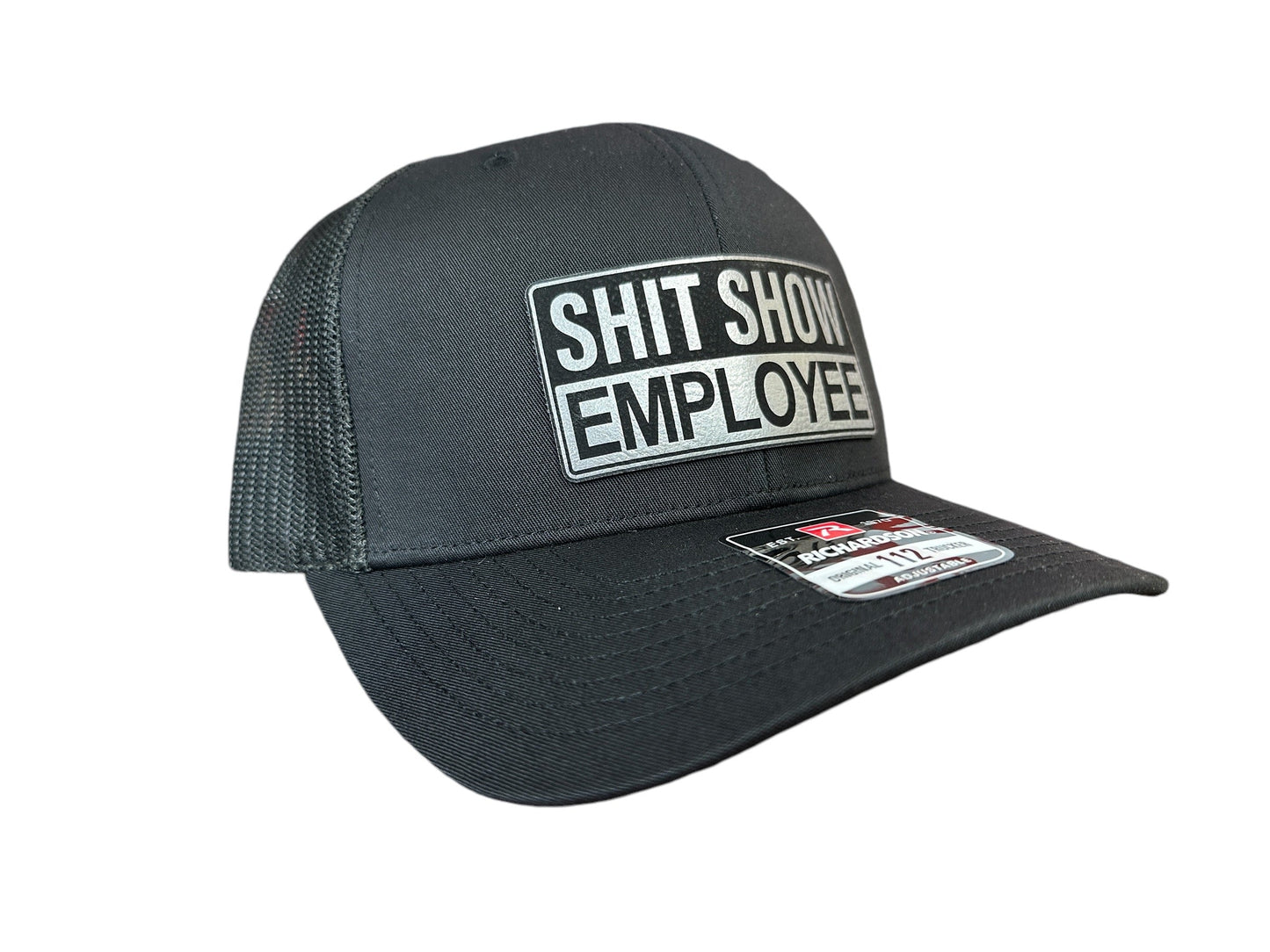 Shit Show Employee Patch Hat Richardson 112 Trucker Baseball Cap Baseball Cap Cotton