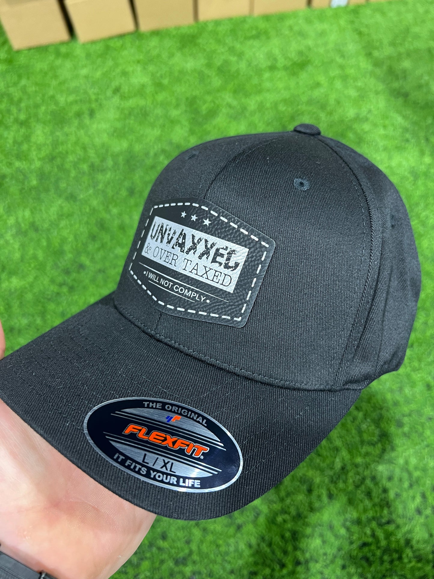 UNVAXXED & Over Taxed™ Richardson 112 Trucker Hat Best Hat for Men