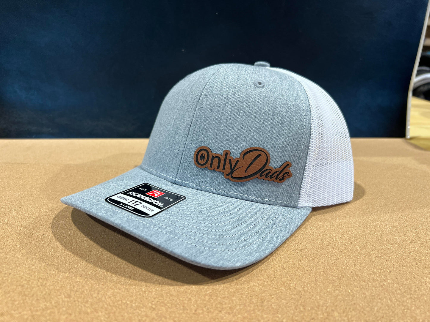 OnlyDads Leatherette Patch on Richardson 112 Trucker Hat