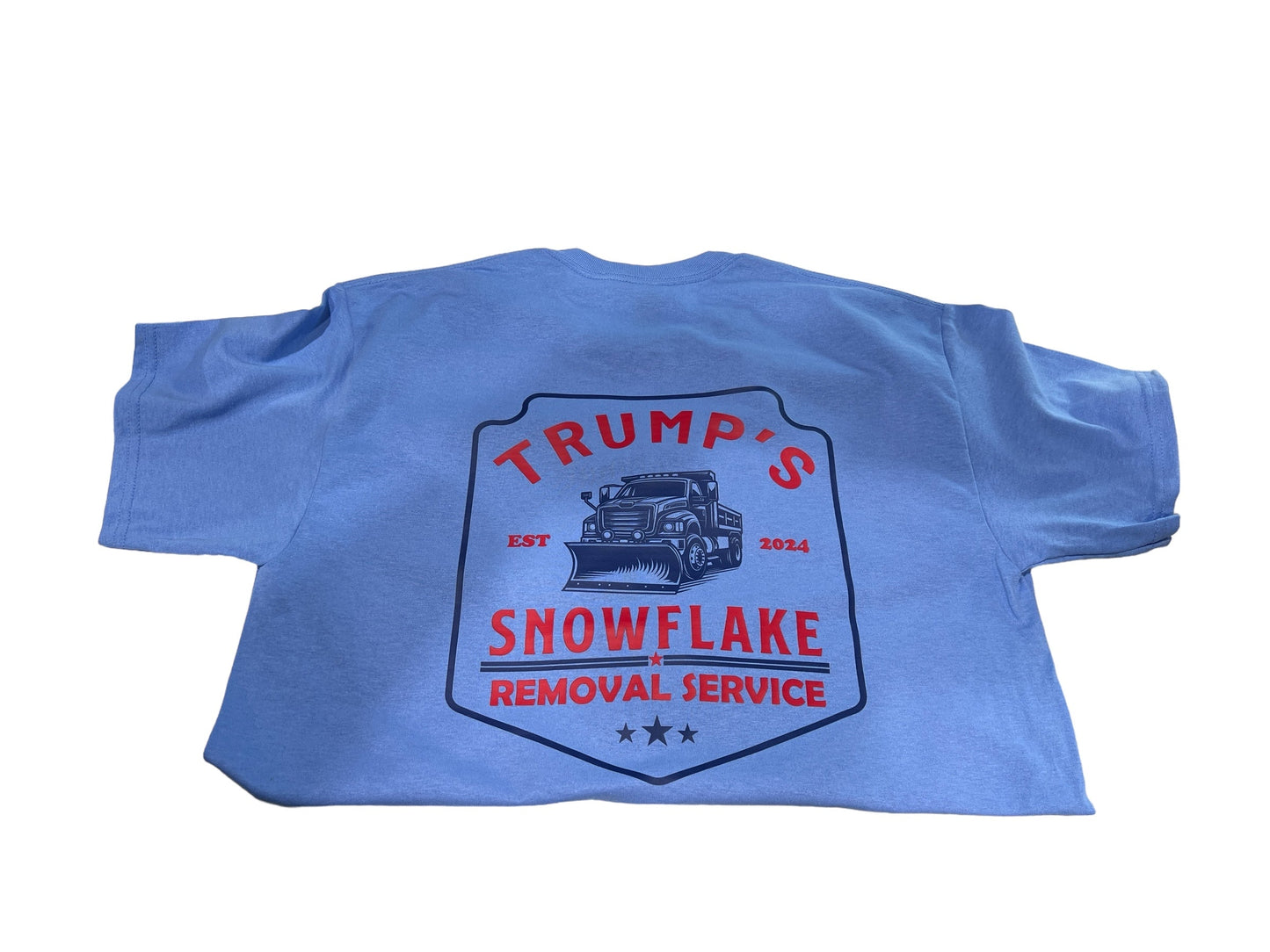 Trump Snowflake Removal Service 2024 Shirt DryBlend Unisex Genx TShirt Funny Shirt