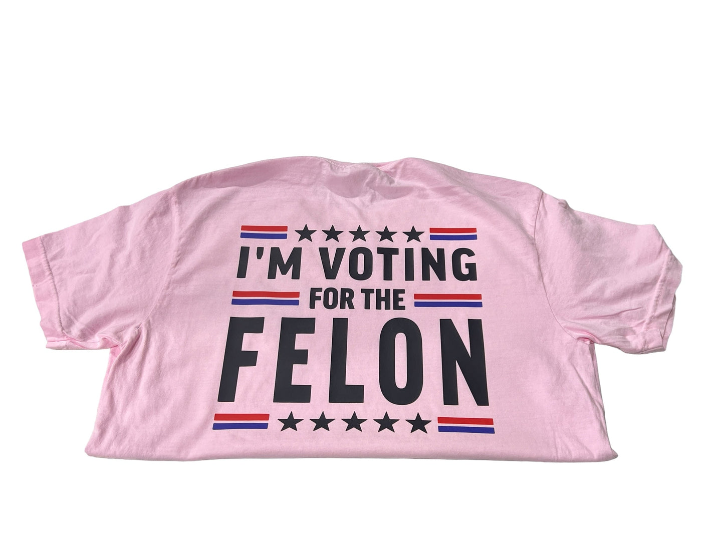 I’m Voting For The Felon 2024 Shirt Comfort Colors Adult Shirt Unisex Funny Shirts Humor